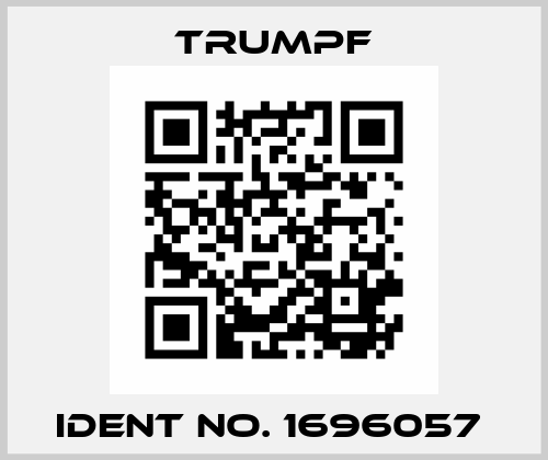 Ident No. 1696057  Trumpf