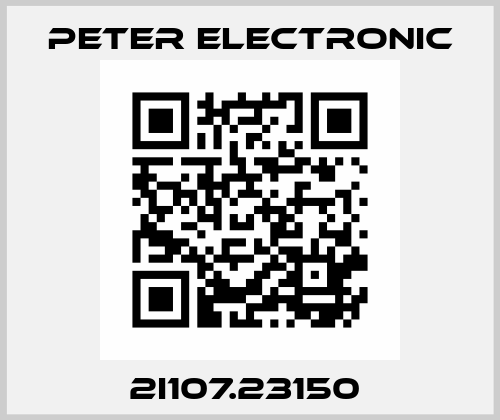 2I107.23150  Peter Electronic