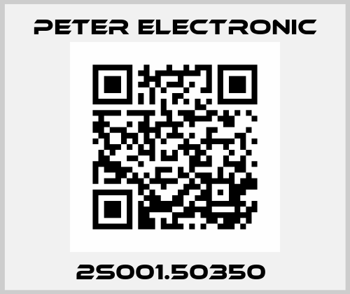 2S001.50350  Peter Electronic