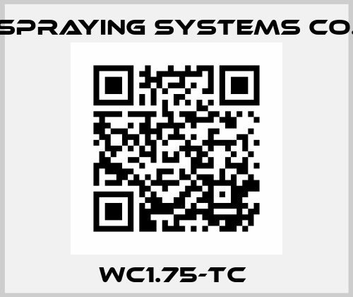 WC1.75-TC  Spraying Systems