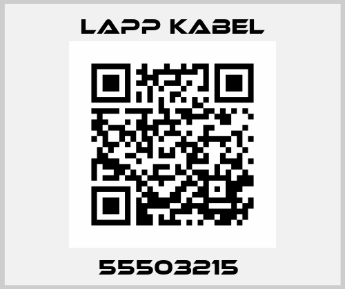 55503215  Lapp Kabel