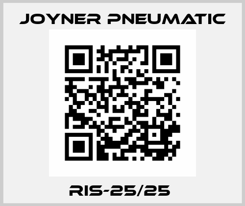 RIS-25/25  Joyner Pneumatic