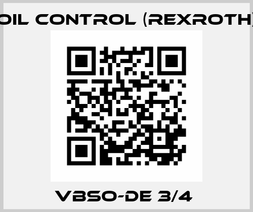 VBSO-DE 3/4  Oil Control (Rexroth)
