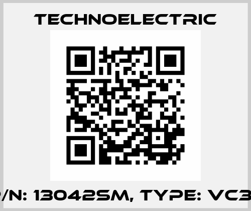 P/N: 13042SM, Type: VC3F Technoelectric