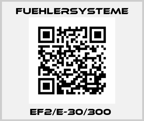 EF2/E-30/300  FuehlerSysteme