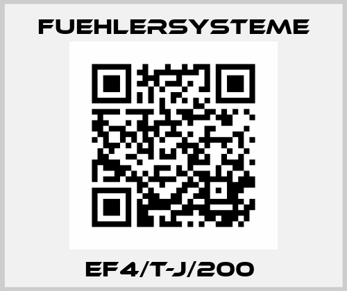 EF4/T-J/200  FuehlerSysteme