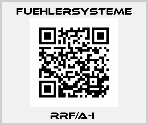 RRF/A-I  FuehlerSysteme
