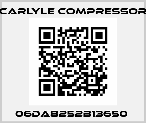 06DA8252B13650  Carlyle Compressor