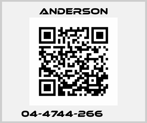 04-4744-266        Anderson