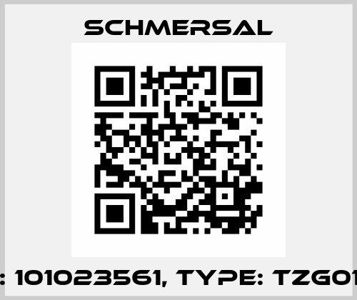 p/n: 101023561, Type: TZG01/110 Schmersal