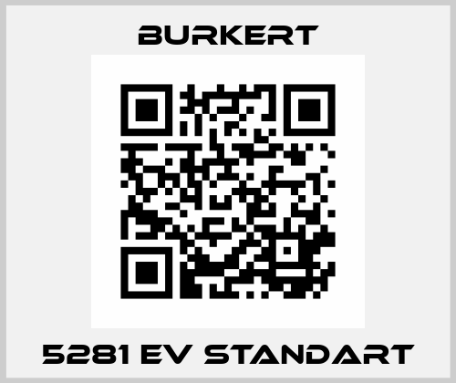 5281 EV STANDART Burkert