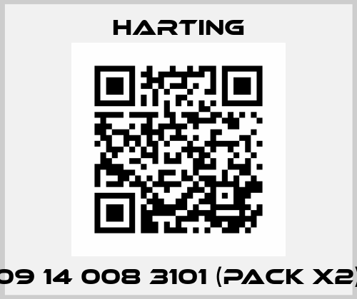 09 14 008 3101 (pack x2) Harting