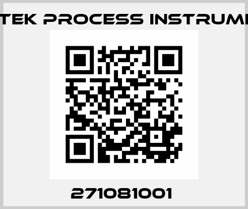 271081001  Ametek Process Instruments