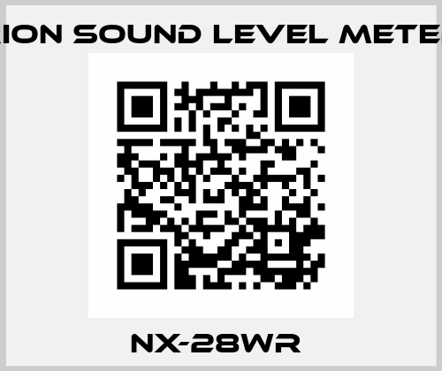 NX-28WR  RION Sound Level Meter