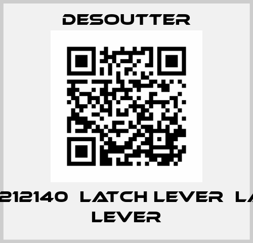 6153212140  LATCH LEVER  LATCH LEVER Desoutter