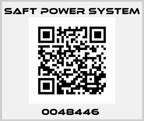 0048446  SAFT POWER SYSTEM
