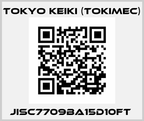JISC7709BA15D10FT  Tokyo Keiki (Tokimec)