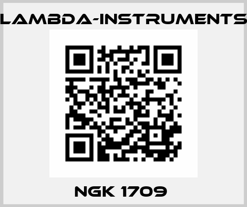 NGK 1709  lambda-instruments