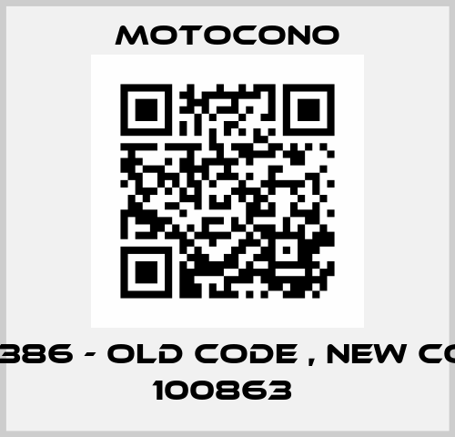 104386 - old code , new code 100863  Motocono