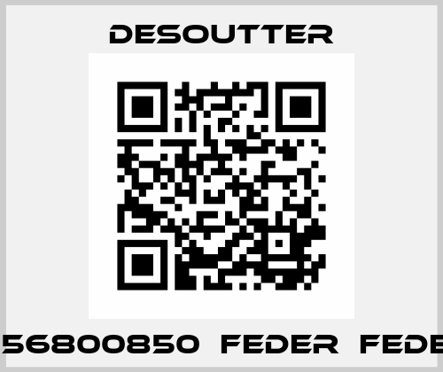 6156800850  FEDER  FEDER Desoutter
