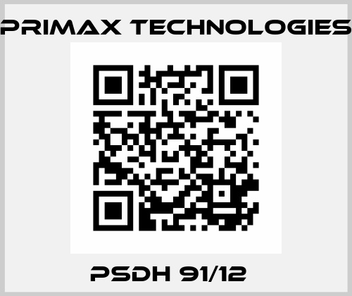 PSDH 91/12   Primax Technologies