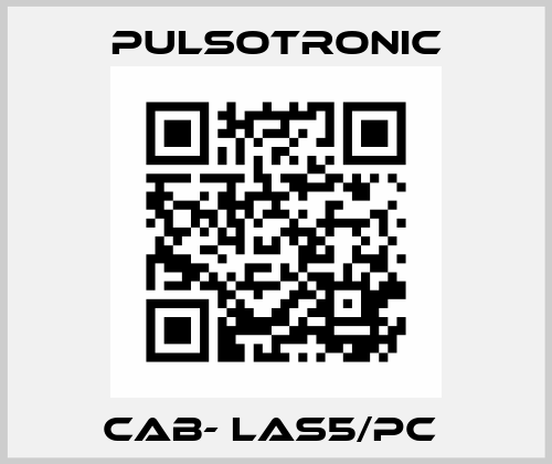 CAB- LAS5/PC  Pulsotronic