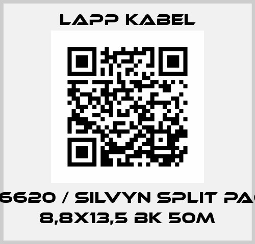 61806620 / SILVYN SPLIT PA6 10 / 8,8X13,5 BK 50M Lapp Kabel