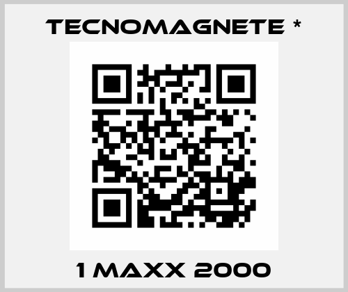 1 MaxX 2000 Tecnomagnete *