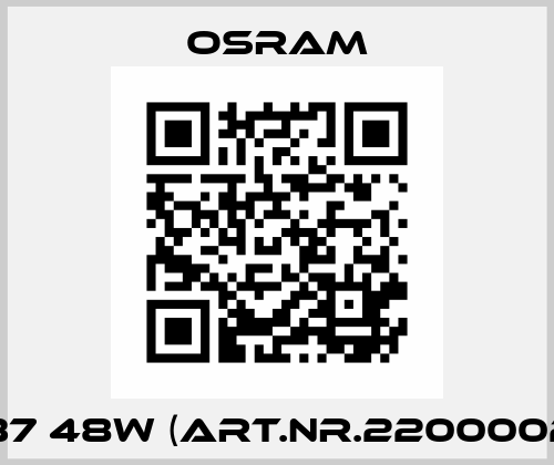 64337 48W (Art.Nr.2200002241) Osram