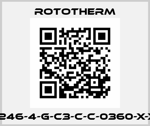 BH246-4-G-C3-C-C-0360-X-X-R Rototherm