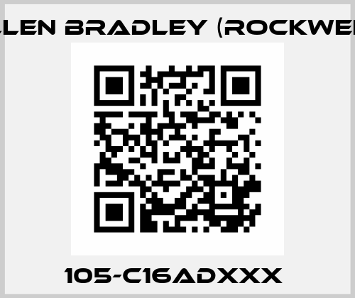 105-C16ADXXX  Allen Bradley (Rockwell)