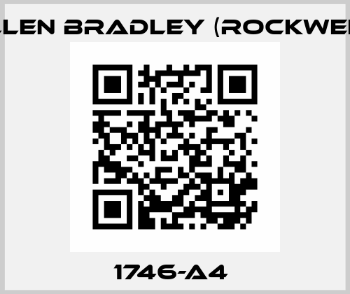 1746-A4  Allen Bradley (Rockwell)