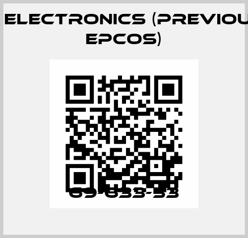 69-633-53 TDK Electronics (previously EPCOS)