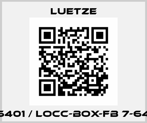 716401 / LOCC-Box-FB 7-6401 Luetze