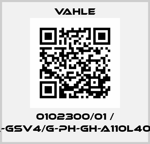 0102300/01 / SA-GSV4/G-PH-GH-A110L40-16 Vahle