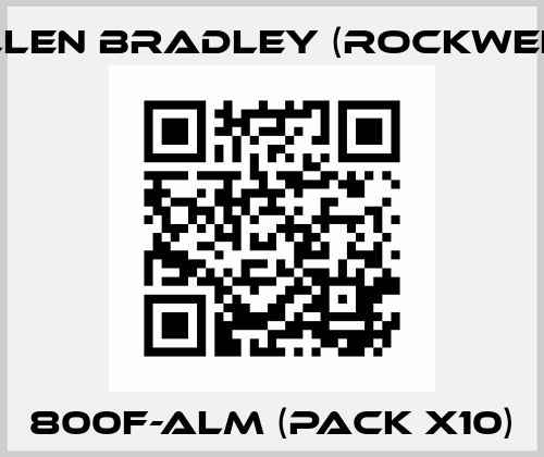 800F-ALM (pack x10) Allen Bradley (Rockwell)