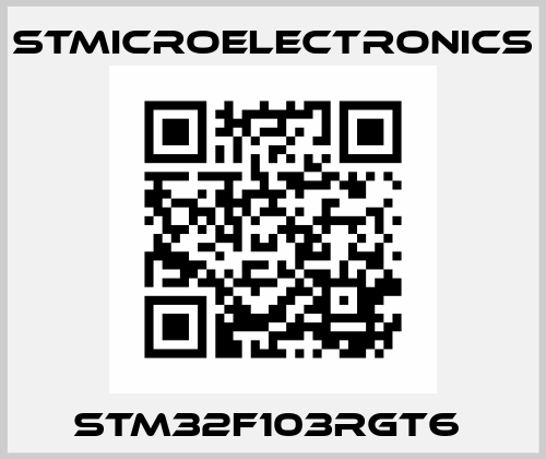 STM32F103RGT6  STMicroelectronics