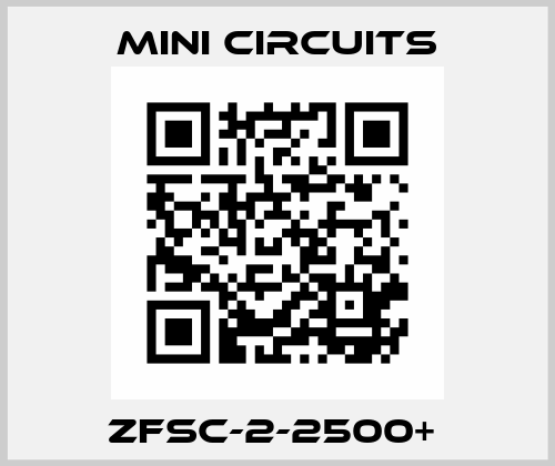 ZFSC-2-2500+  MiniCircuits