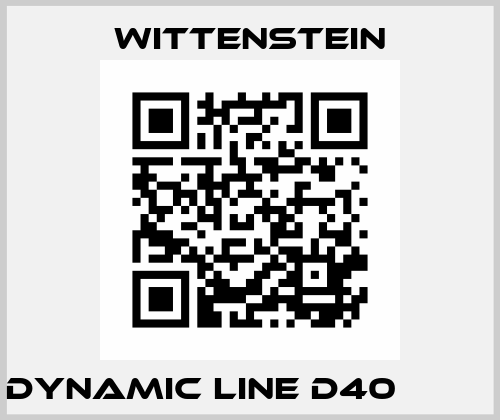 DYNAMIC LINE D40          Wittenstein
