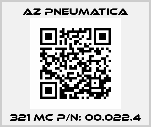 321 MC P/N: 00.022.4 AZ Pneumatica