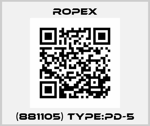(881105) Type:PD-5 Roetpuex