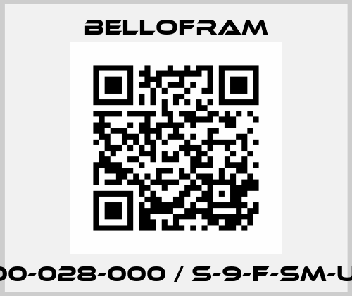 900-028-000 / S-9-F-SM-UM Bellofram