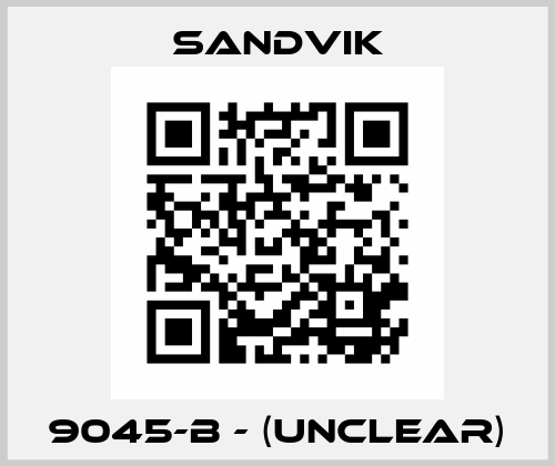 9045-B - (UNCLEAR) Sandvik