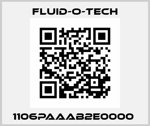 1106PAAAB2E0000  Fluid-O-Tech
