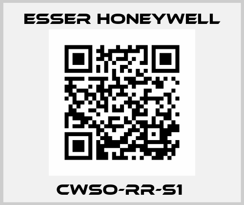 CWSO-RR-S1  Esser Honeywell