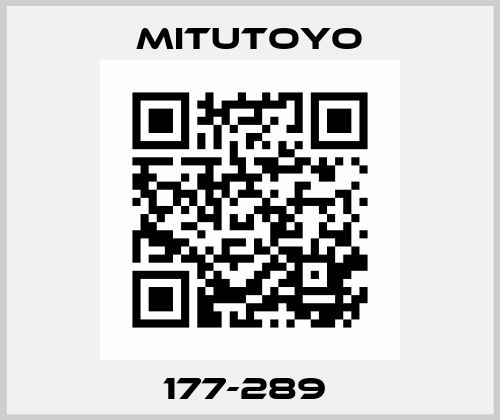 177-289  Mitutoyo