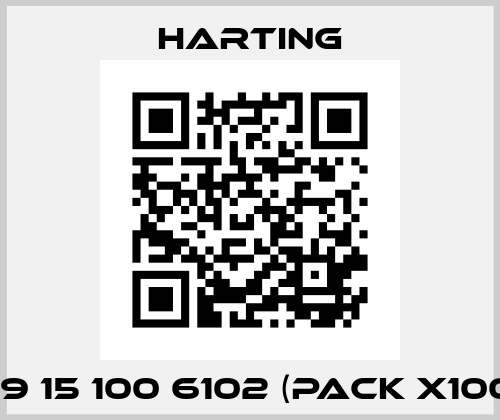 09 15 100 6102 (pack x100) Harting