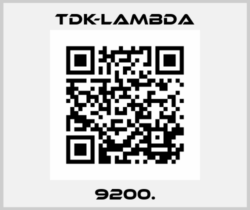 9200. TDK-Lambda