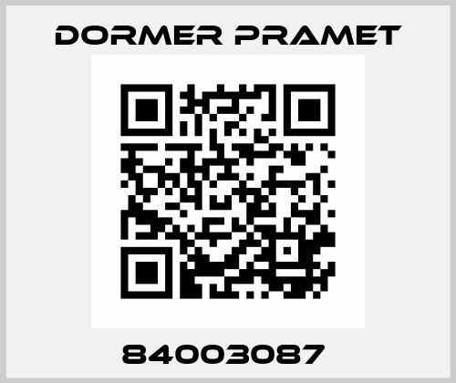 84003087  Dormer Pramet