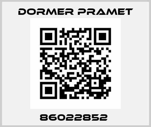 86022852  Dormer Pramet